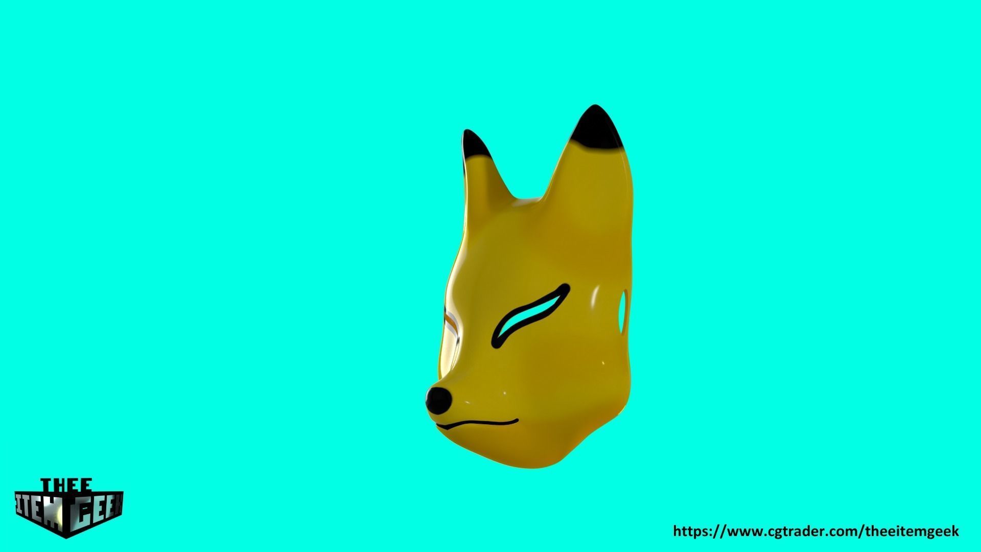 Keaton Mask 3D print model_8