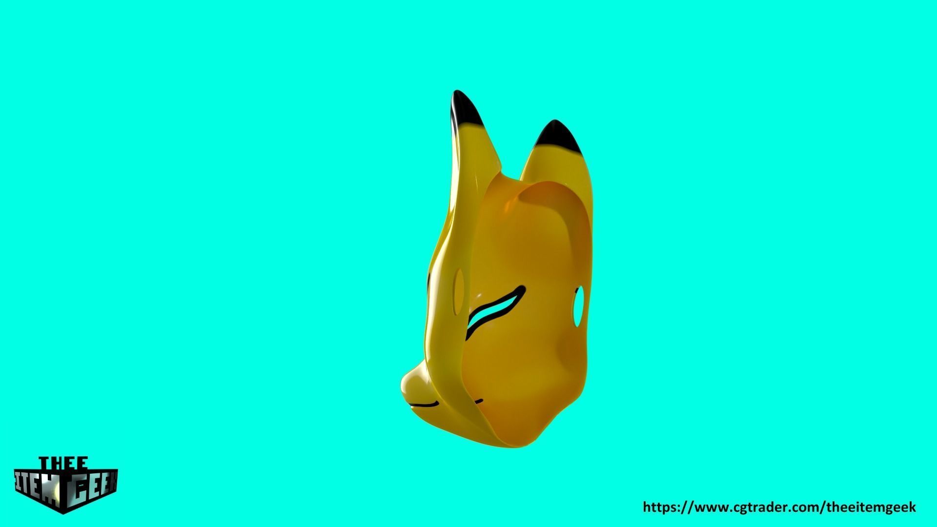 Keaton Mask 3D print model_6