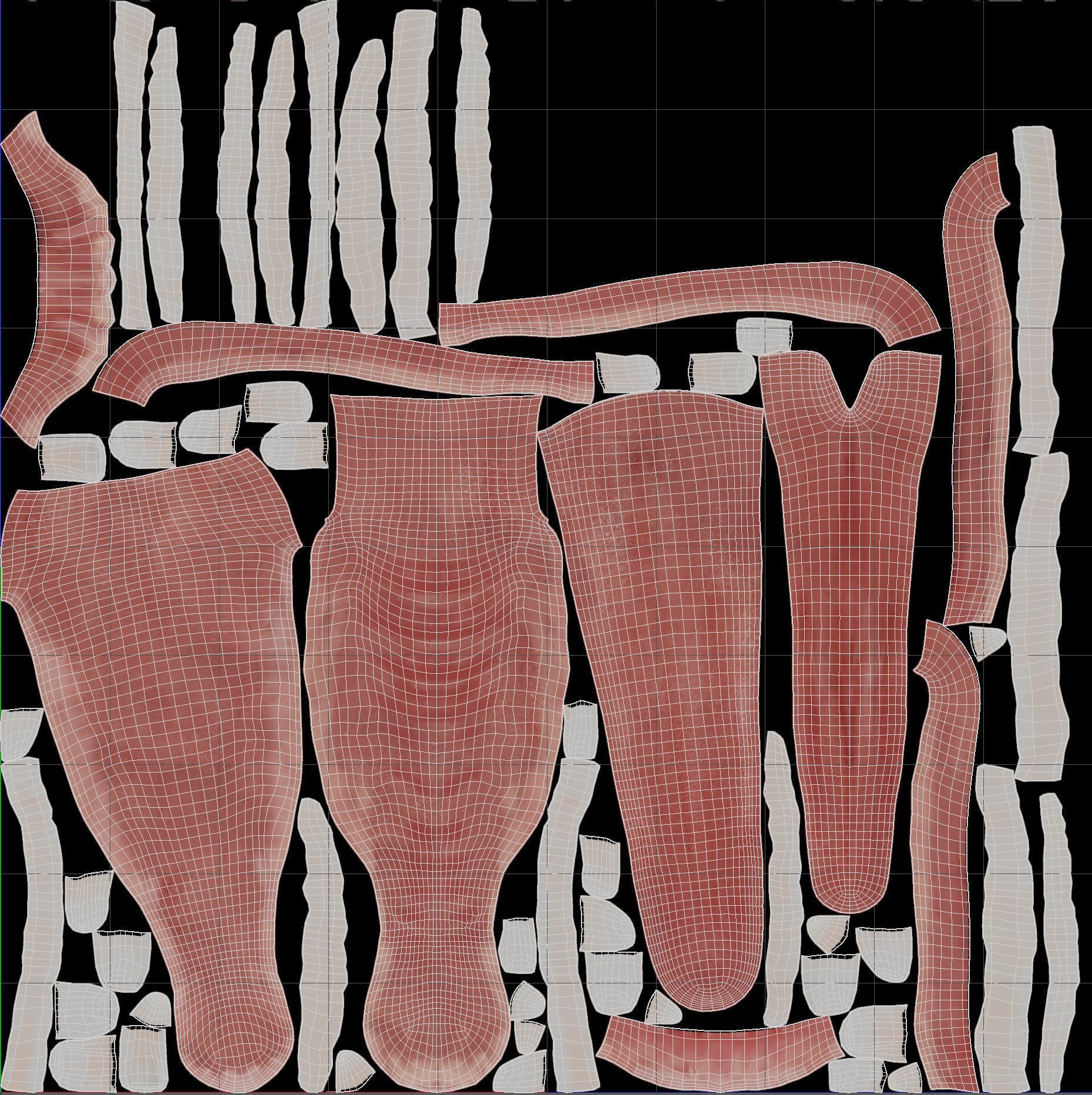 Horse Model 3D - Rigged - X-gen interactive grooming 3D model_64