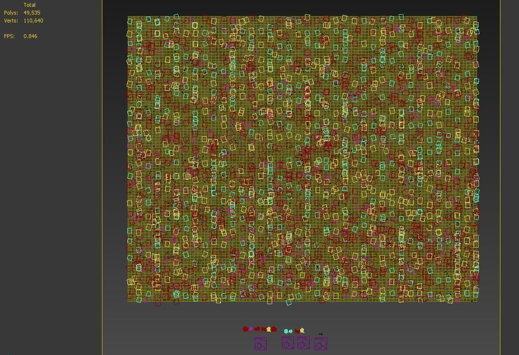 Cut grass 3D model_7