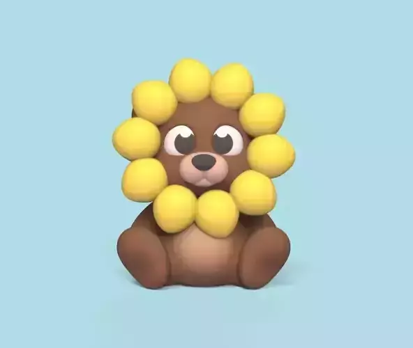 Bear Flower Mask