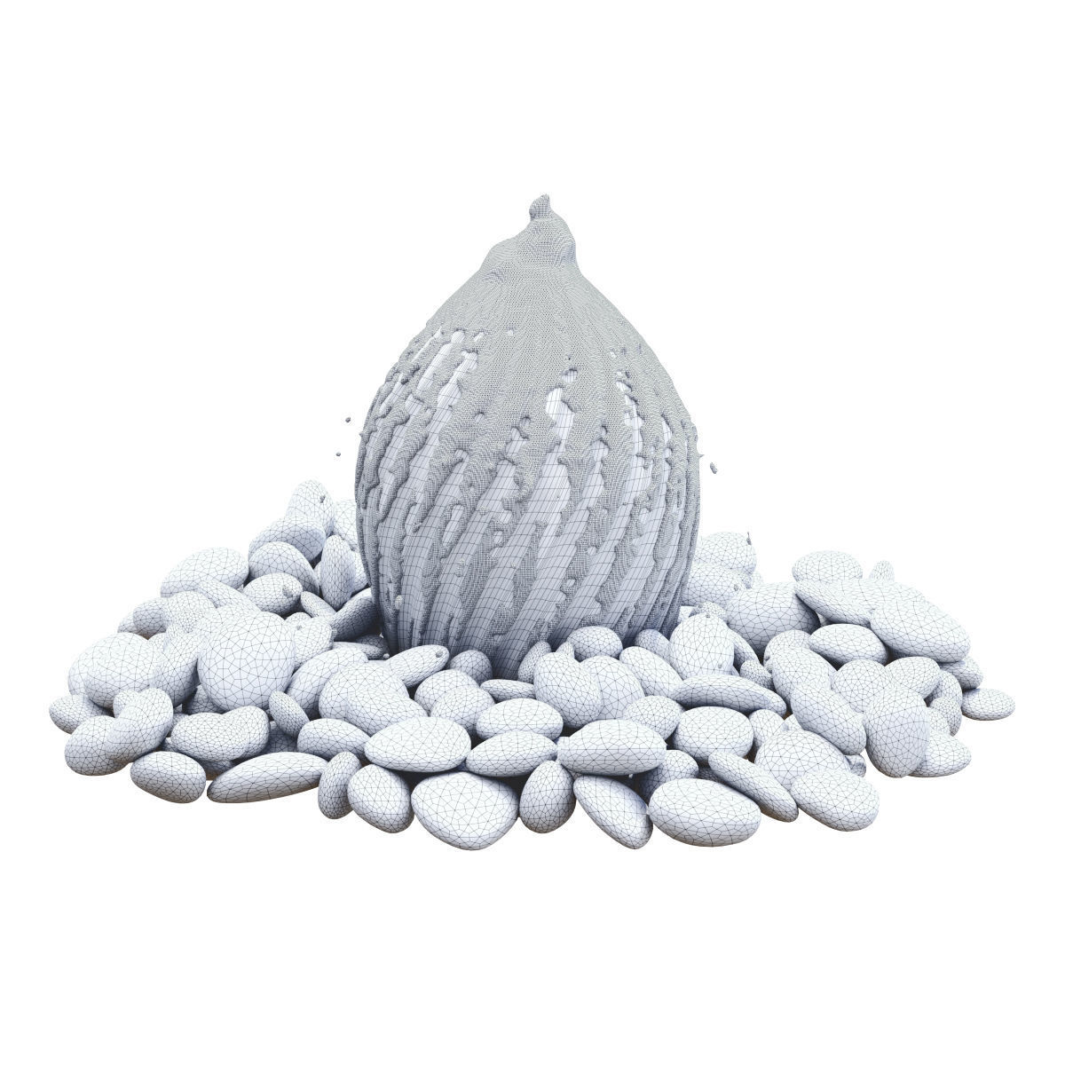 Decorative garden fountain LATIKA ORISSA 3D model_5