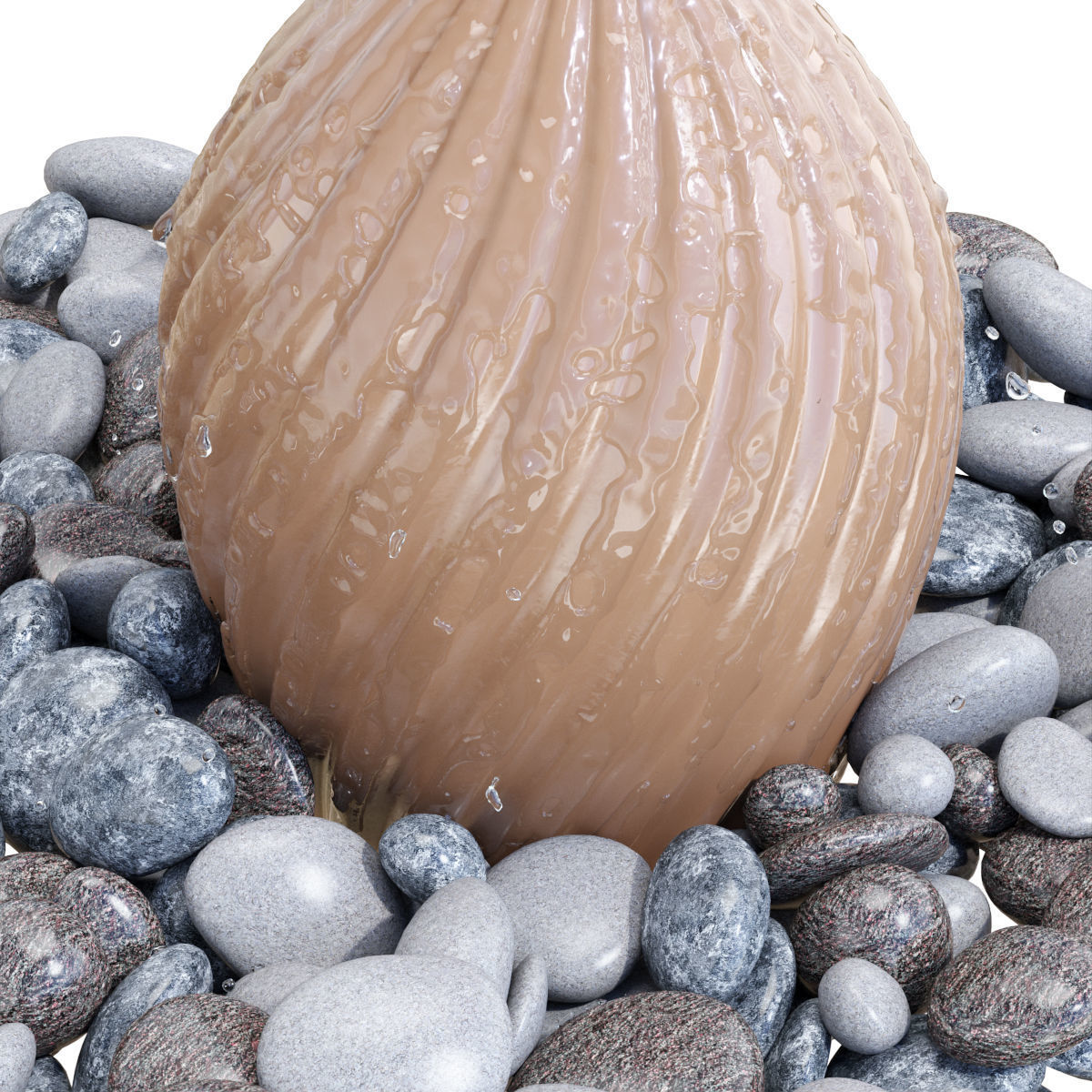 Decorative garden fountain LATIKA ORISSA 3D model_4