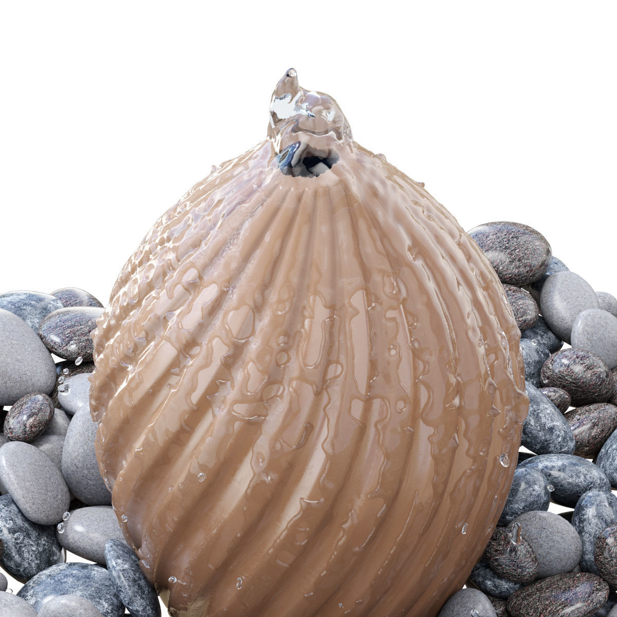 Decorative garden fountain LATIKA ORISSA 3D model_3