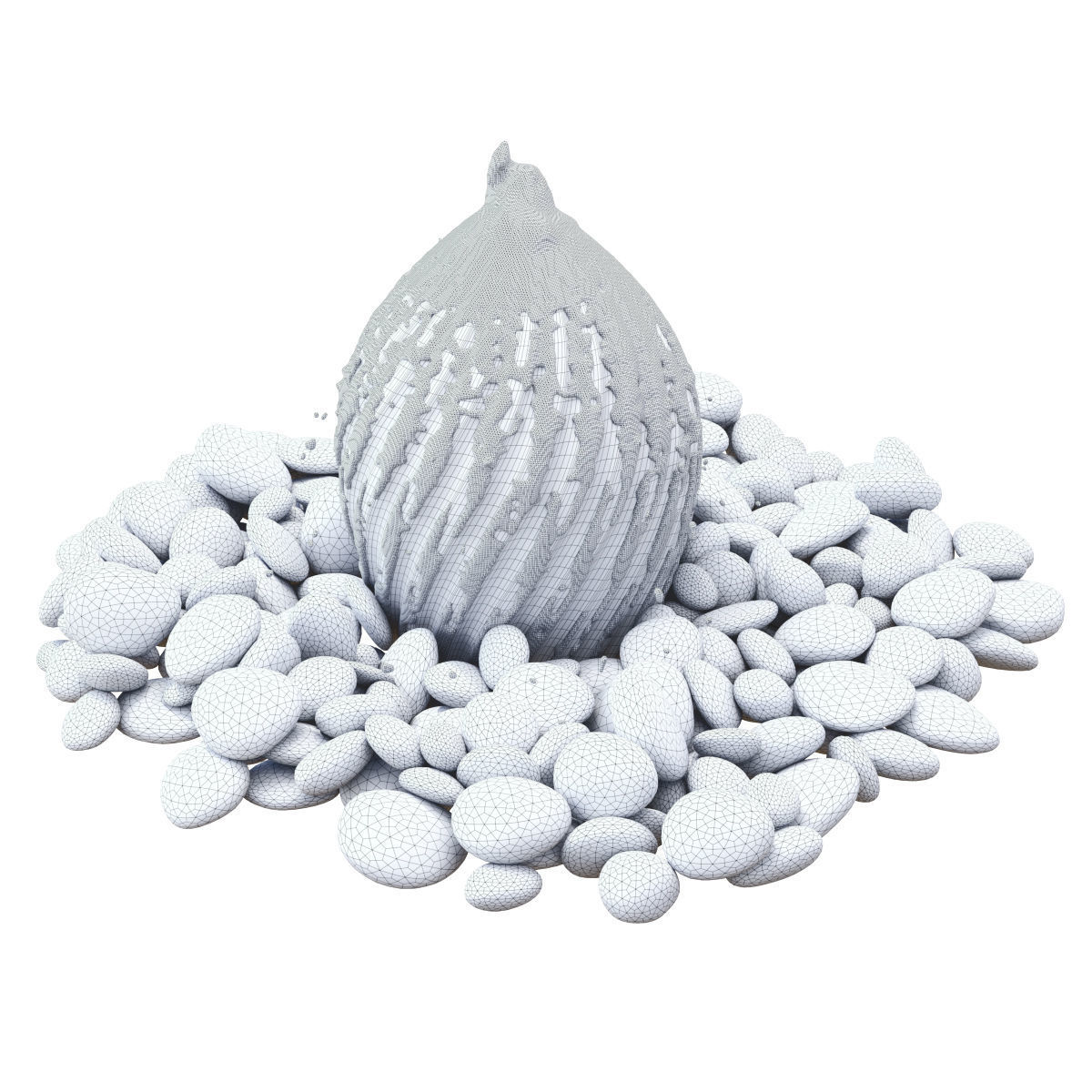 Decorative garden fountain LATIKA ORISSA 3D model_6