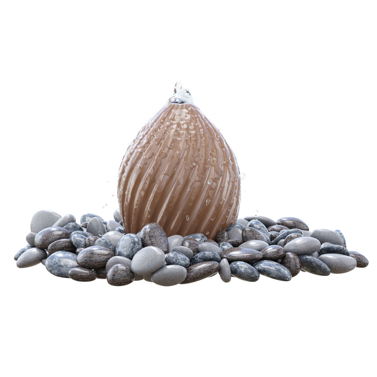 Decorative garden fountain LATIKA ORISSA 3D model_2