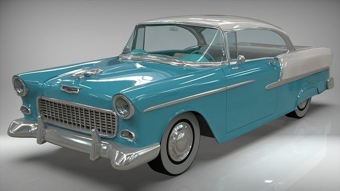 Chevy Belair Coupe 1955 3D model