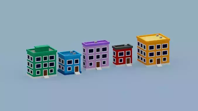 Voxel House Collection 
