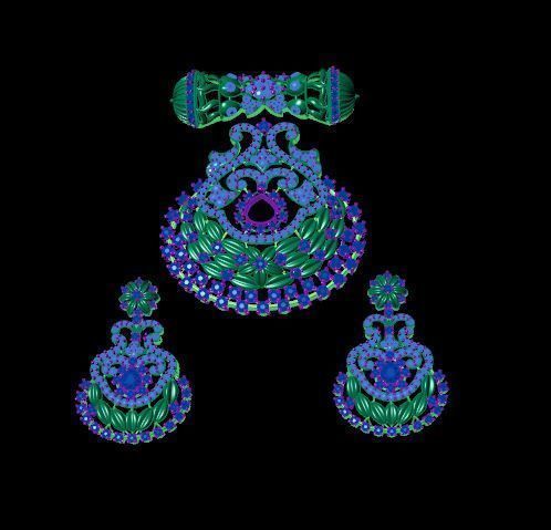 Necklaces 3D print model_1