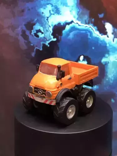 Unimog body for ChoroQ 4X4 wind up toy car
