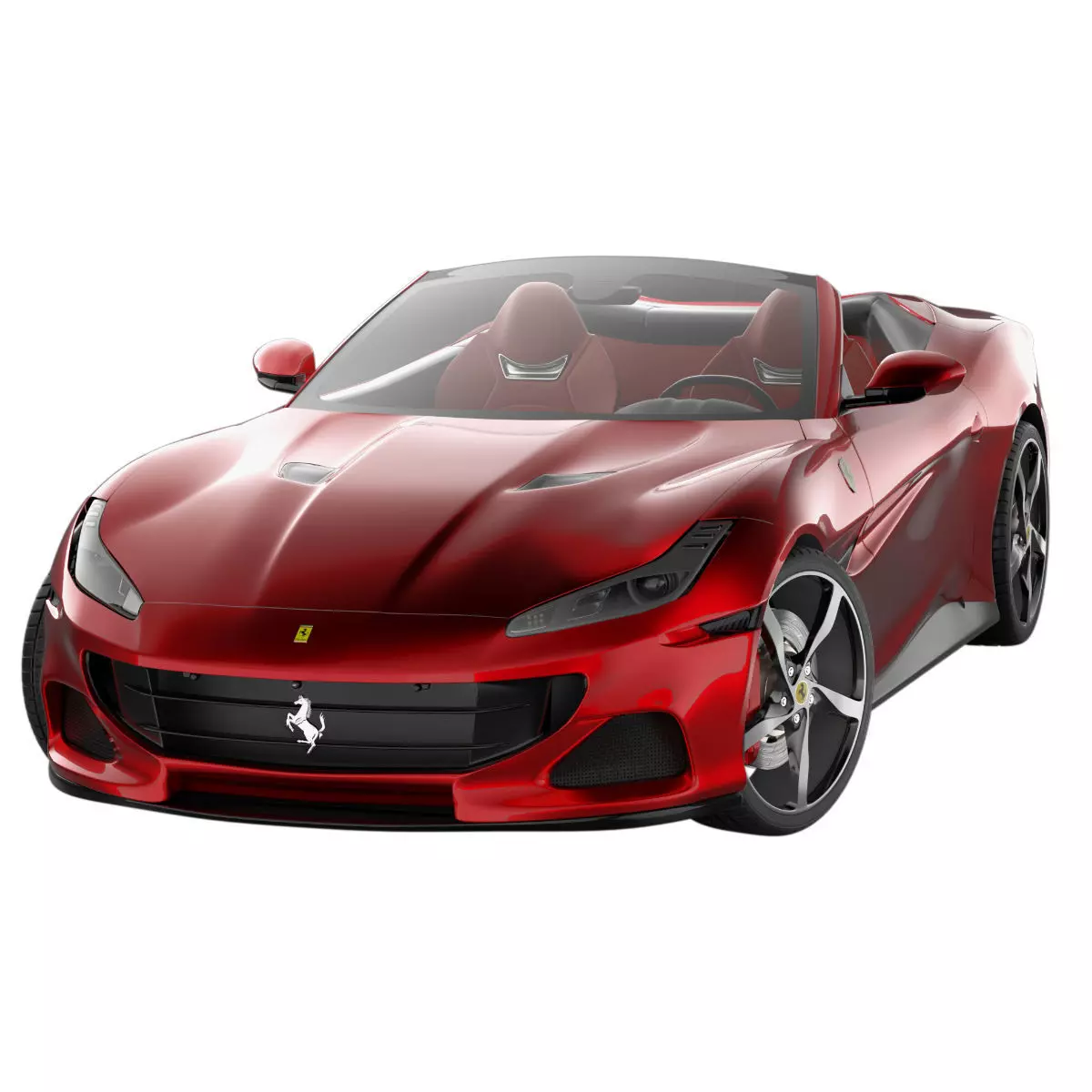 Ferrari Portofino m 3D model_0
