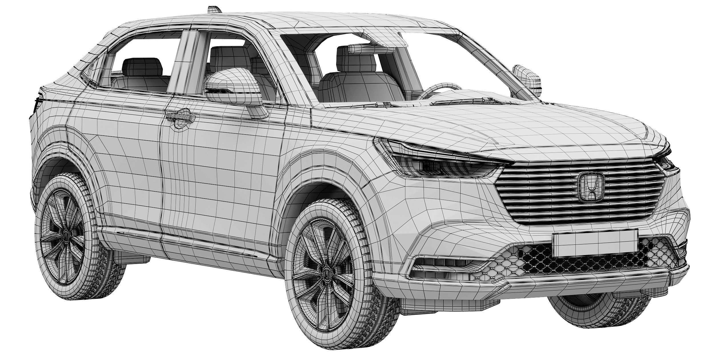 Honda HR-V 2022 3D model_14