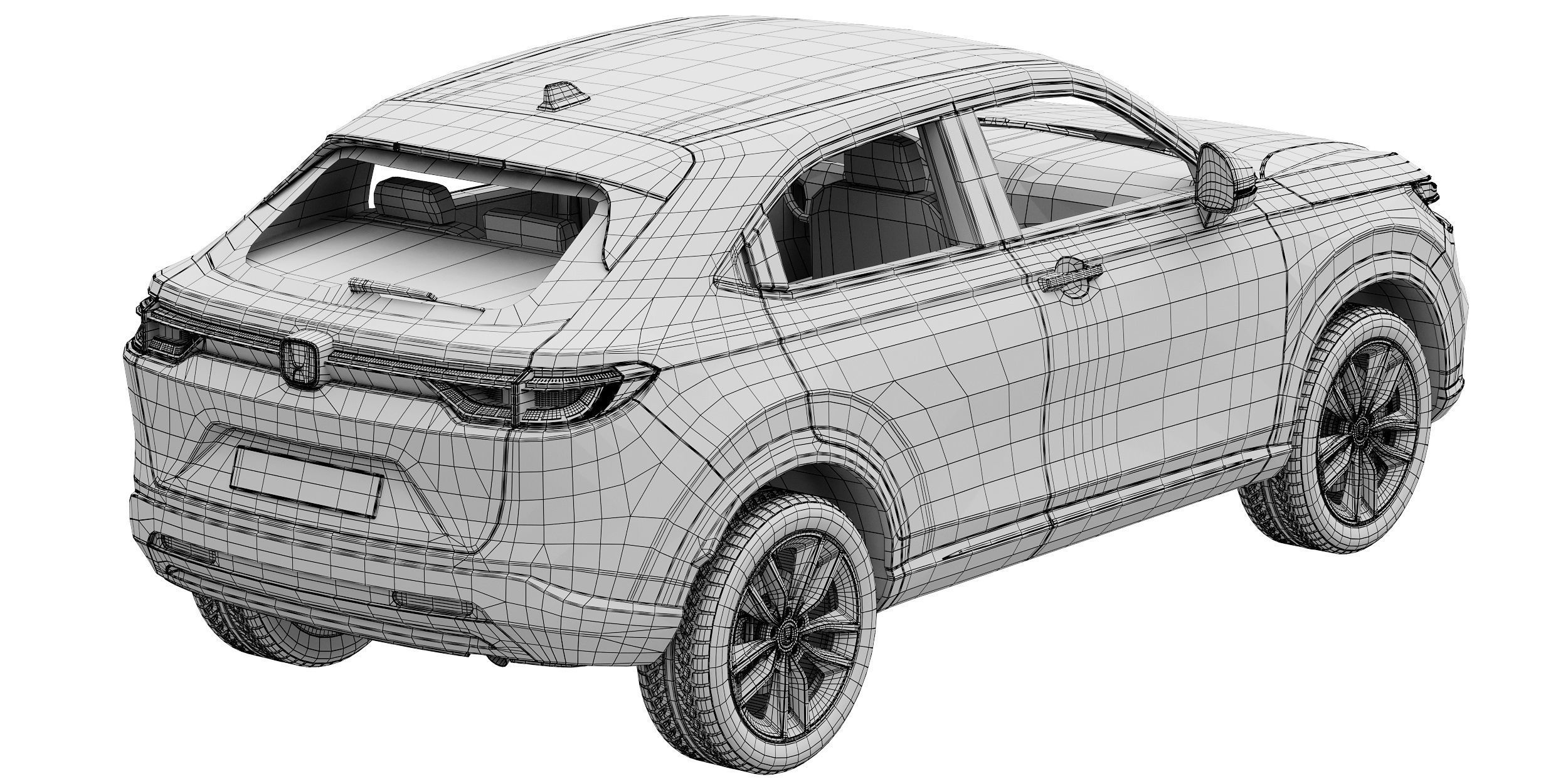 Honda HR-V 2022 3D model_17