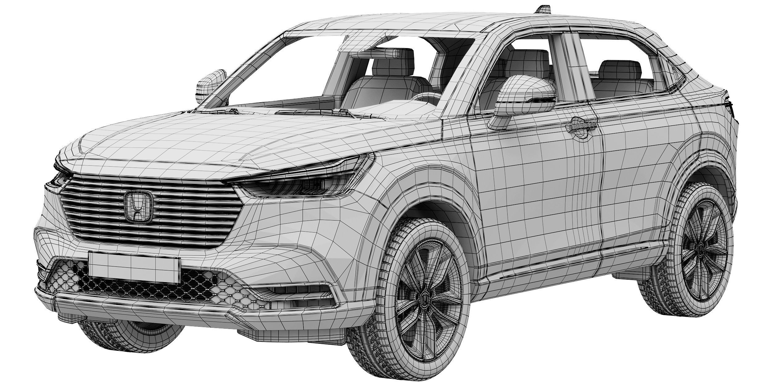 Honda HR-V 2022 3D model_13