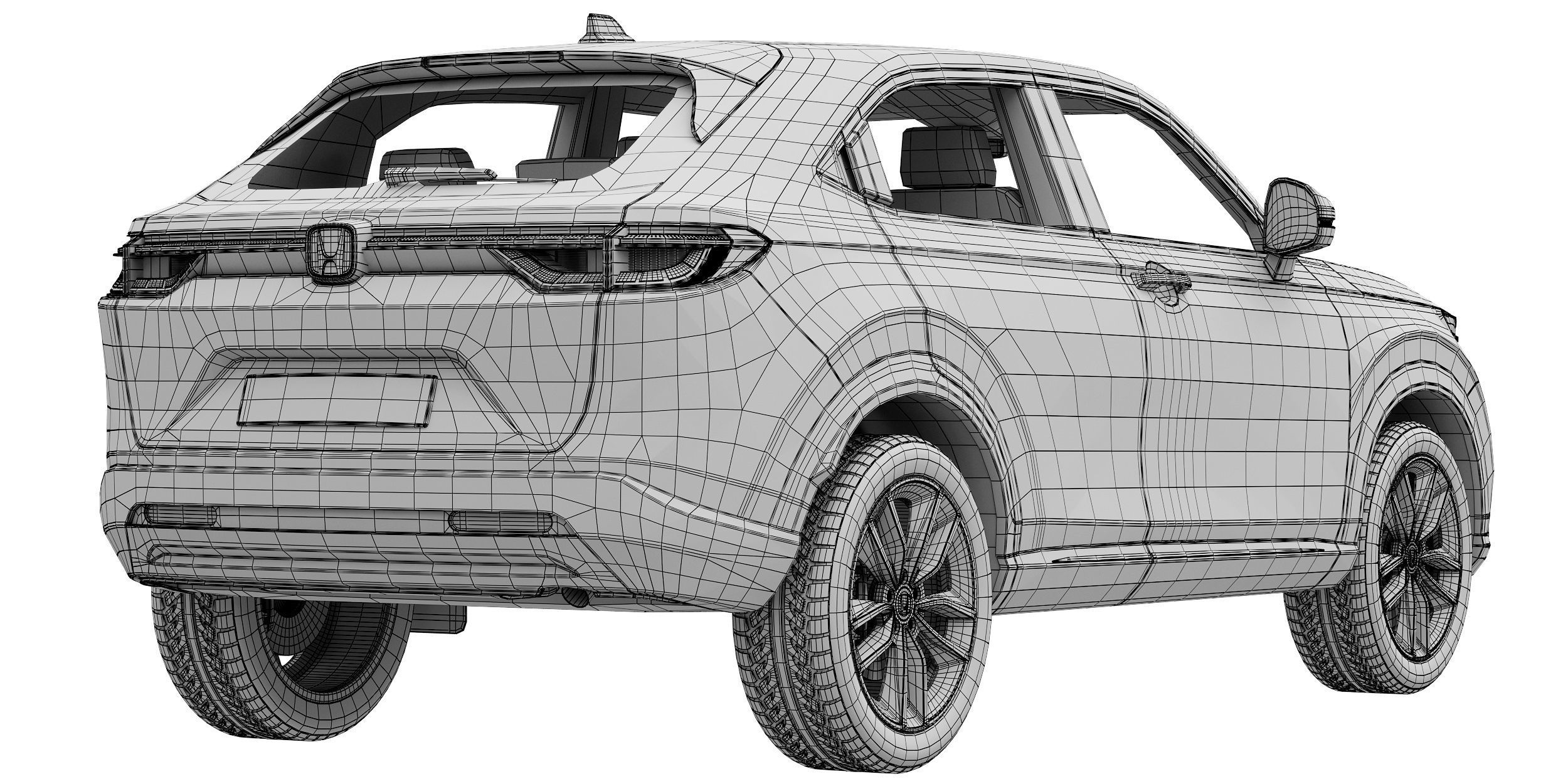 Honda HR-V 2022 3D model_16