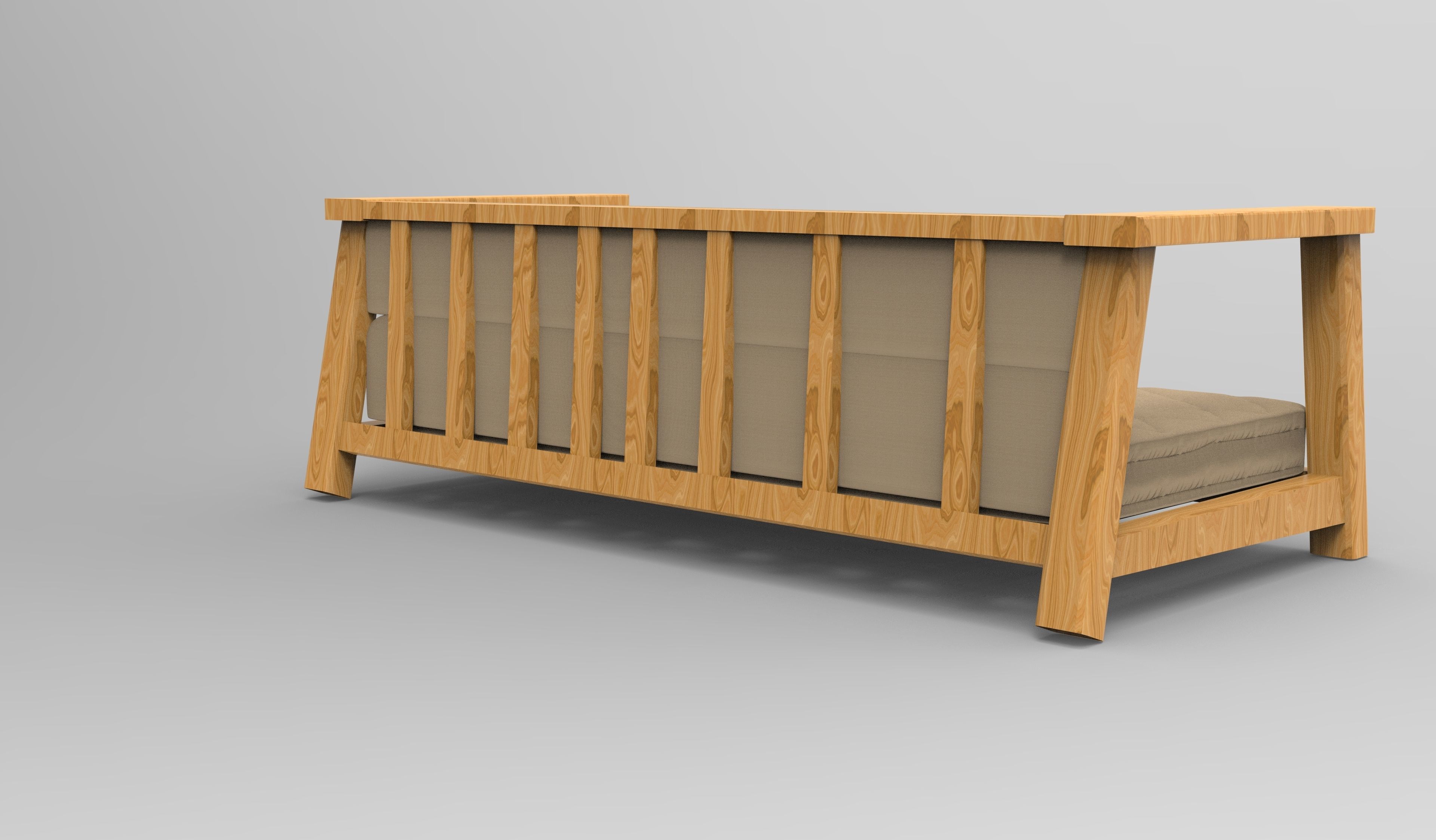 CONNAUGHT PULLED SOFA 3D model 3D model_1