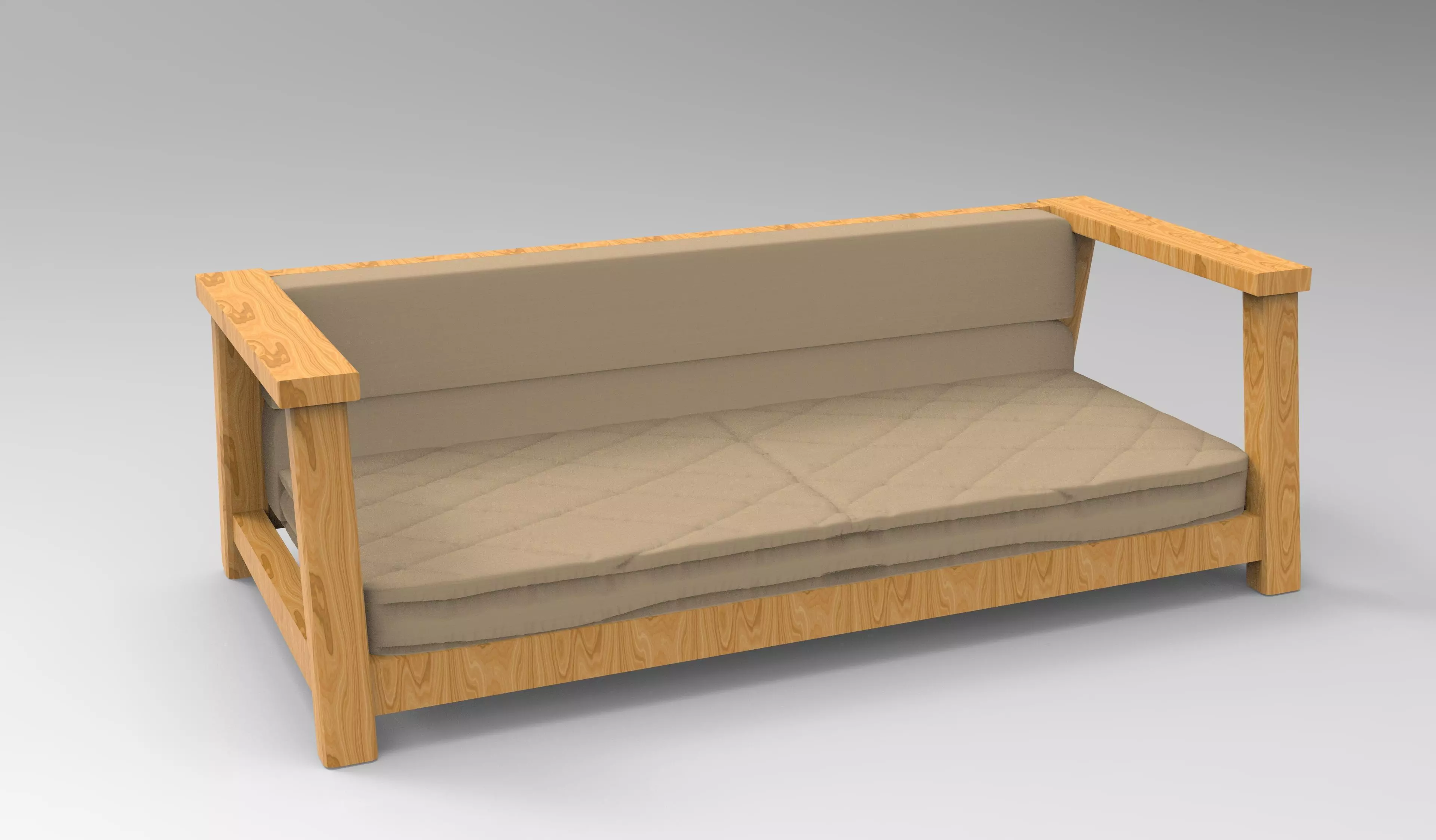 CONNAUGHT PULLED SOFA 3D model 3D model_0
