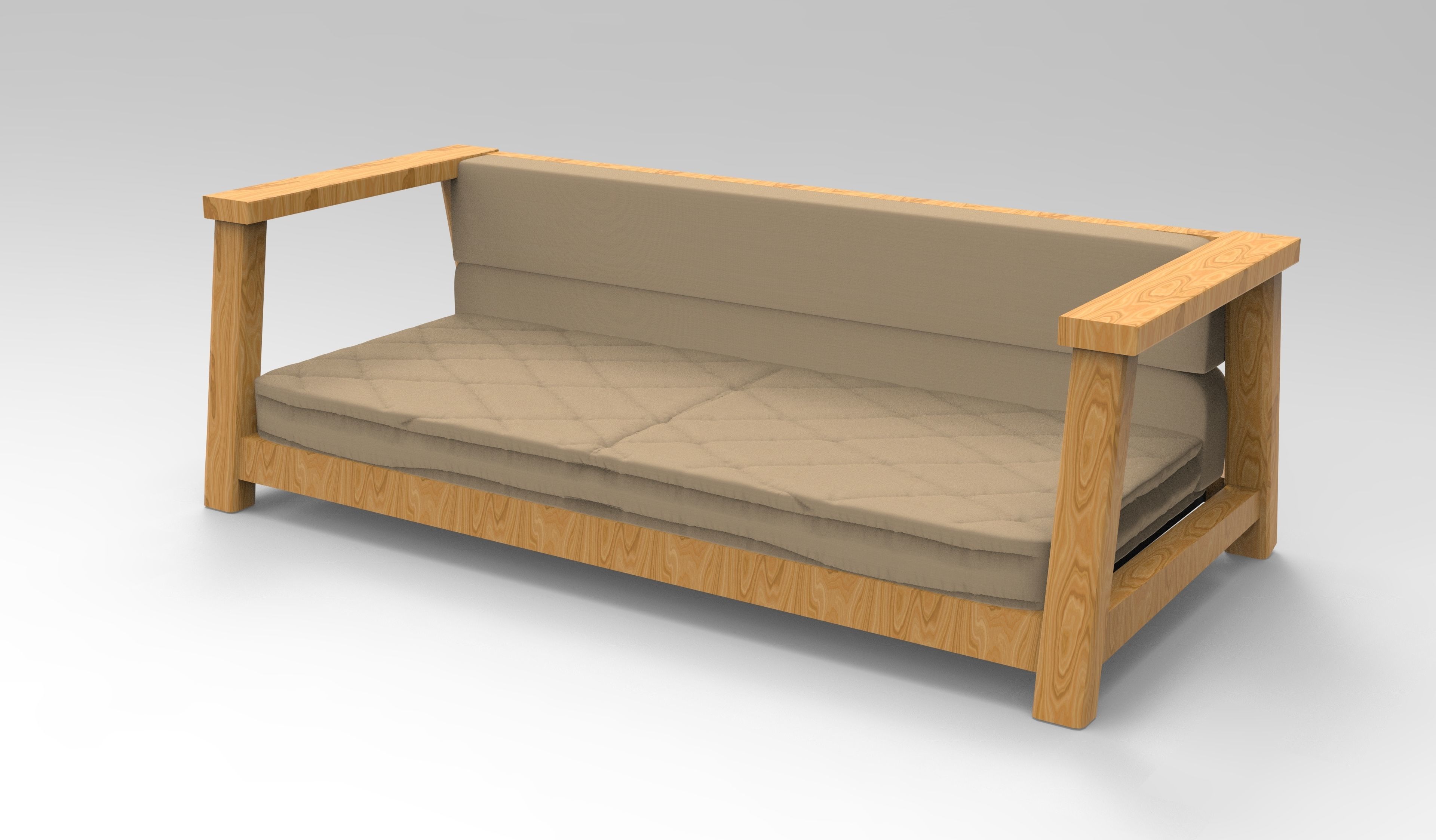 CONNAUGHT PULLED SOFA 3D model 3D model_2