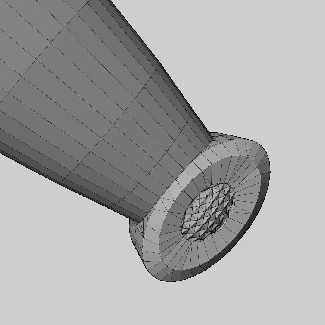 Obsidian dagger of darkness PBR Low-poly 3D model_10