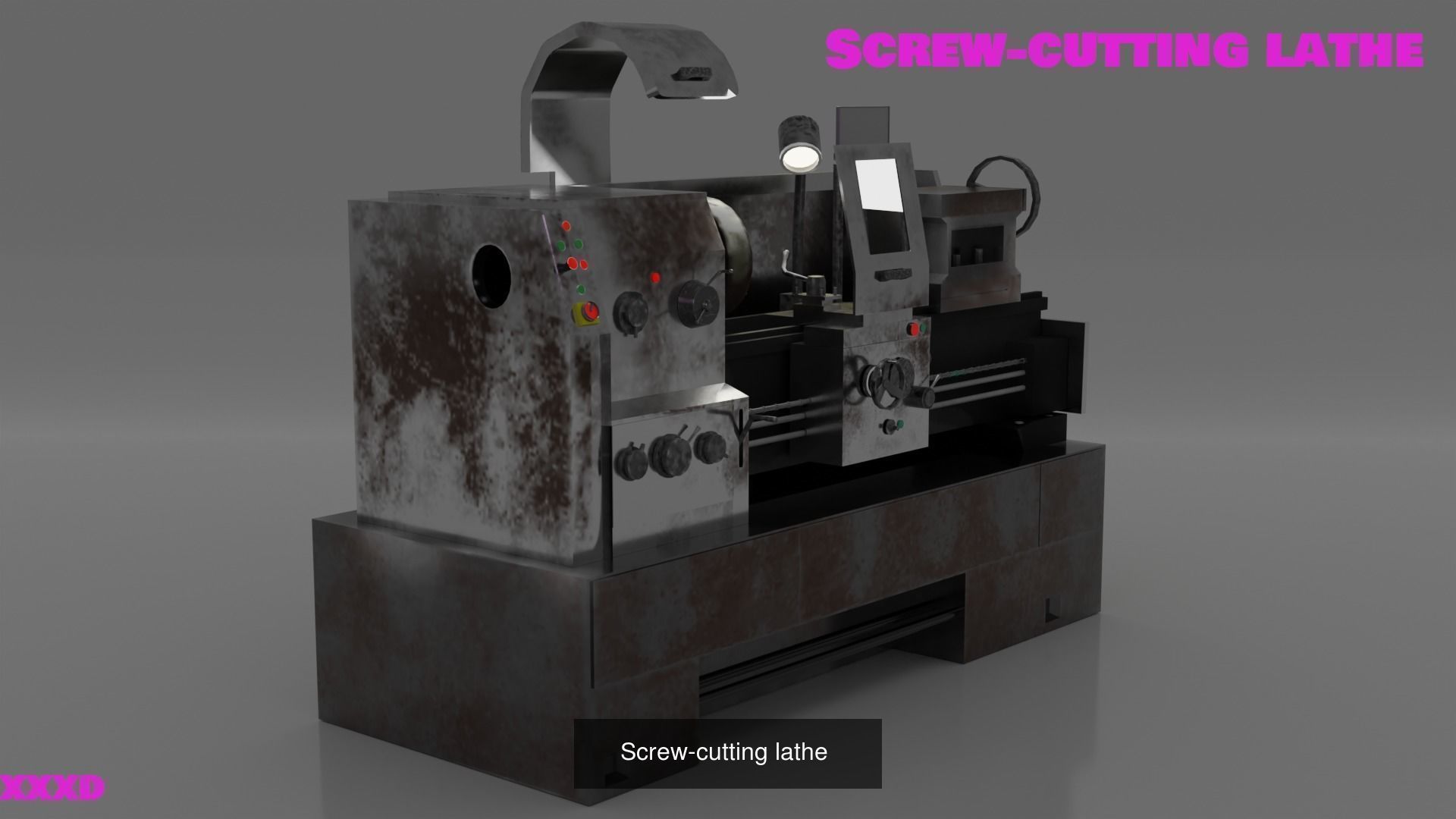 Machine tools 3D Model Collection_4