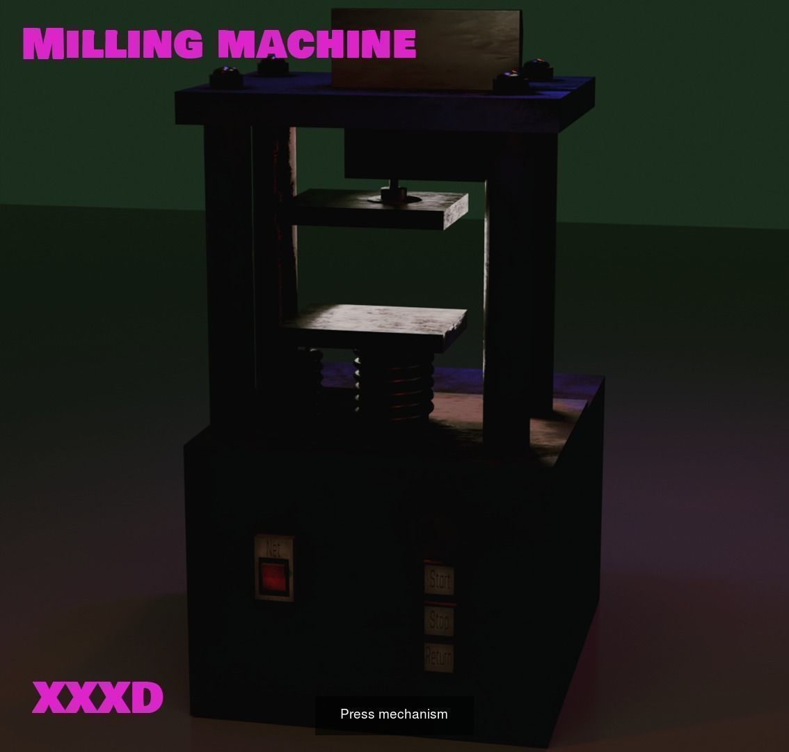 Machine tools 3D Model Collection_5