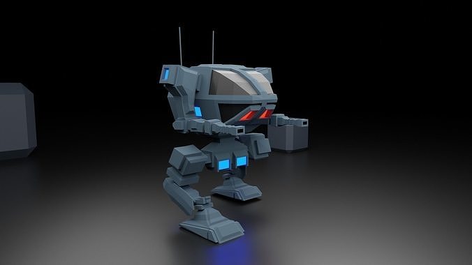 Mech Warrior - Walker - Termiwalker Mk1 3D print model
