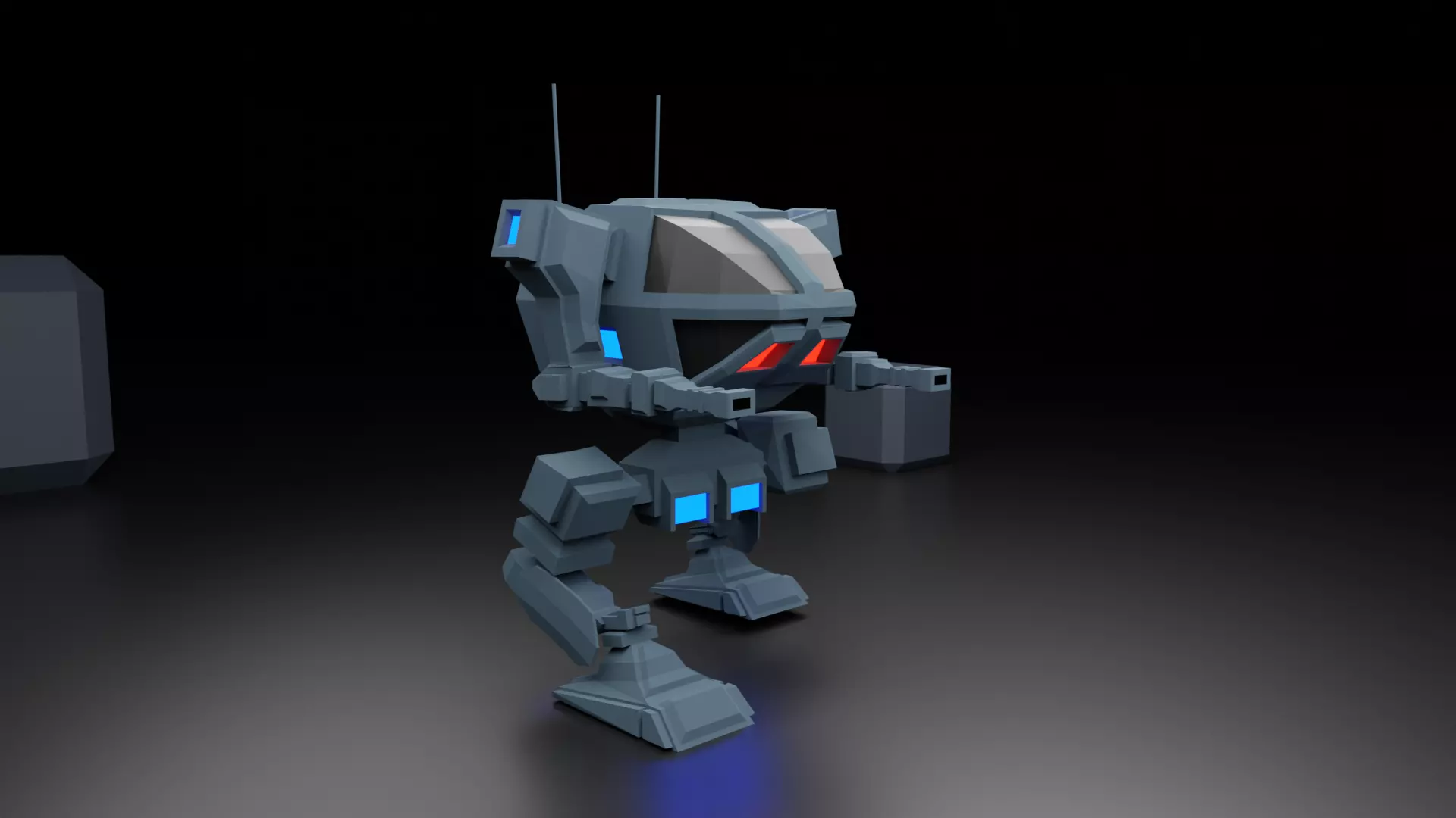 Mech Warrior - Walker - Termiwalker Mk1 3D print model