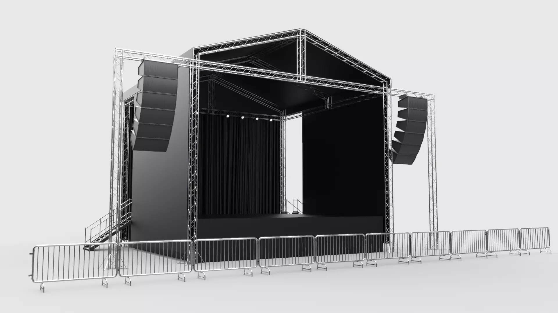Concert Stage 8 3D model_0