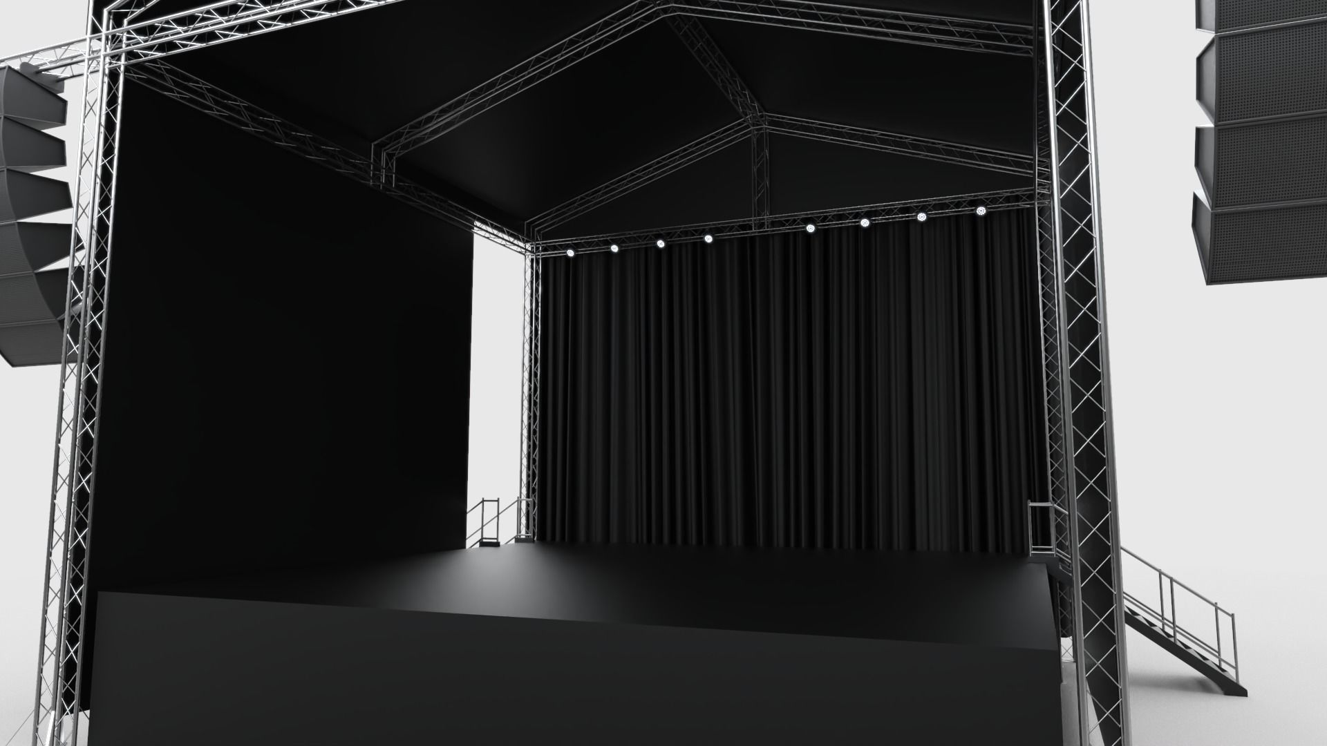 Concert Stage 8 3D model_4