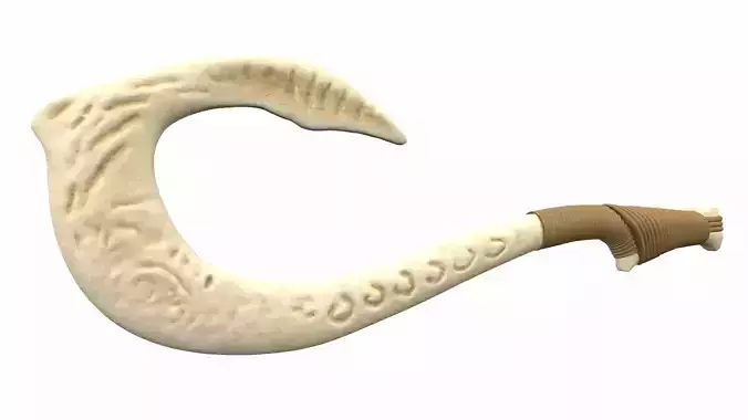 Maui hook from the cartoon Moana