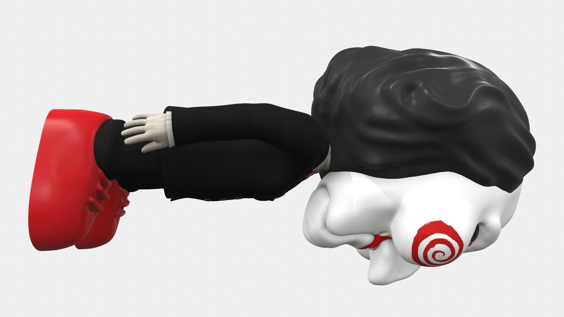 Billy doll from the saw 3D model_12