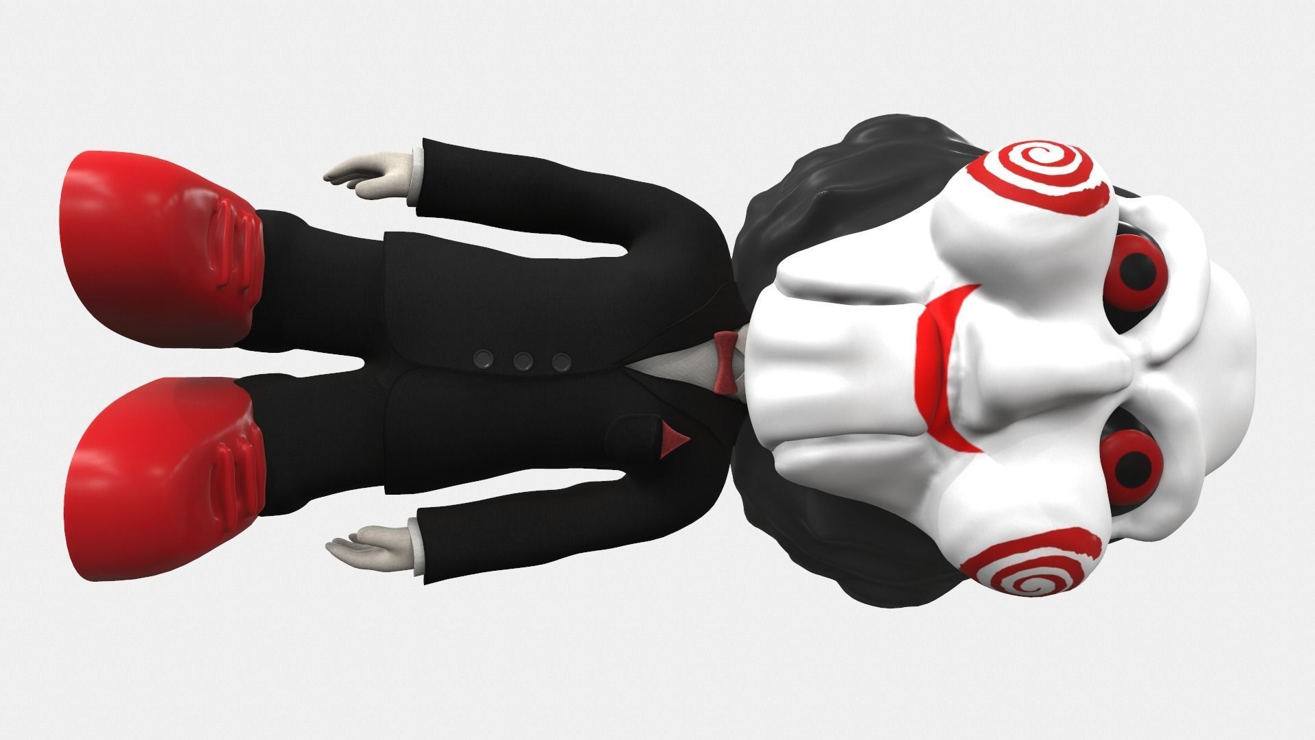 Billy doll from the saw 3D model_11