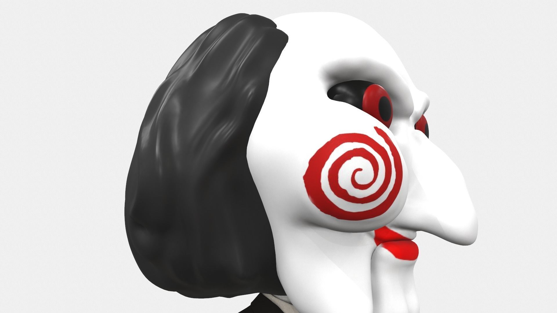 Billy doll from the saw 3D model_10