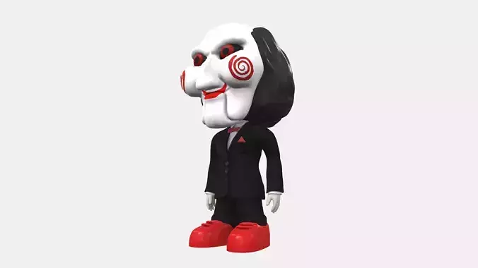 Billy doll from the saw 3D model