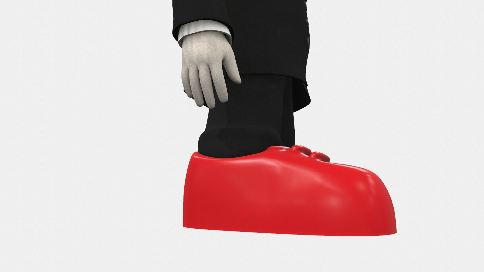 Billy doll from the saw 3D model_7