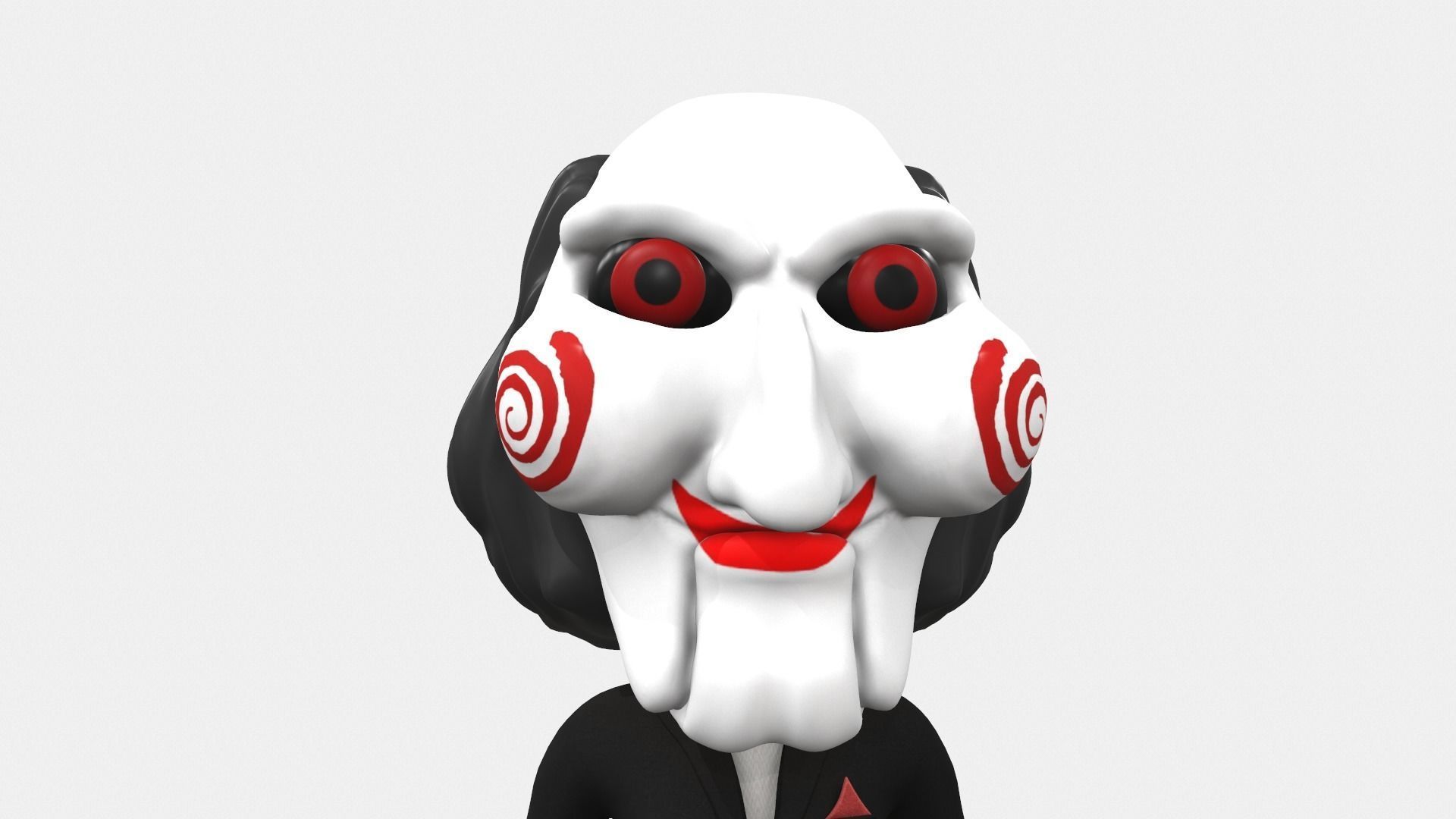 Billy doll from the saw 3D model_4