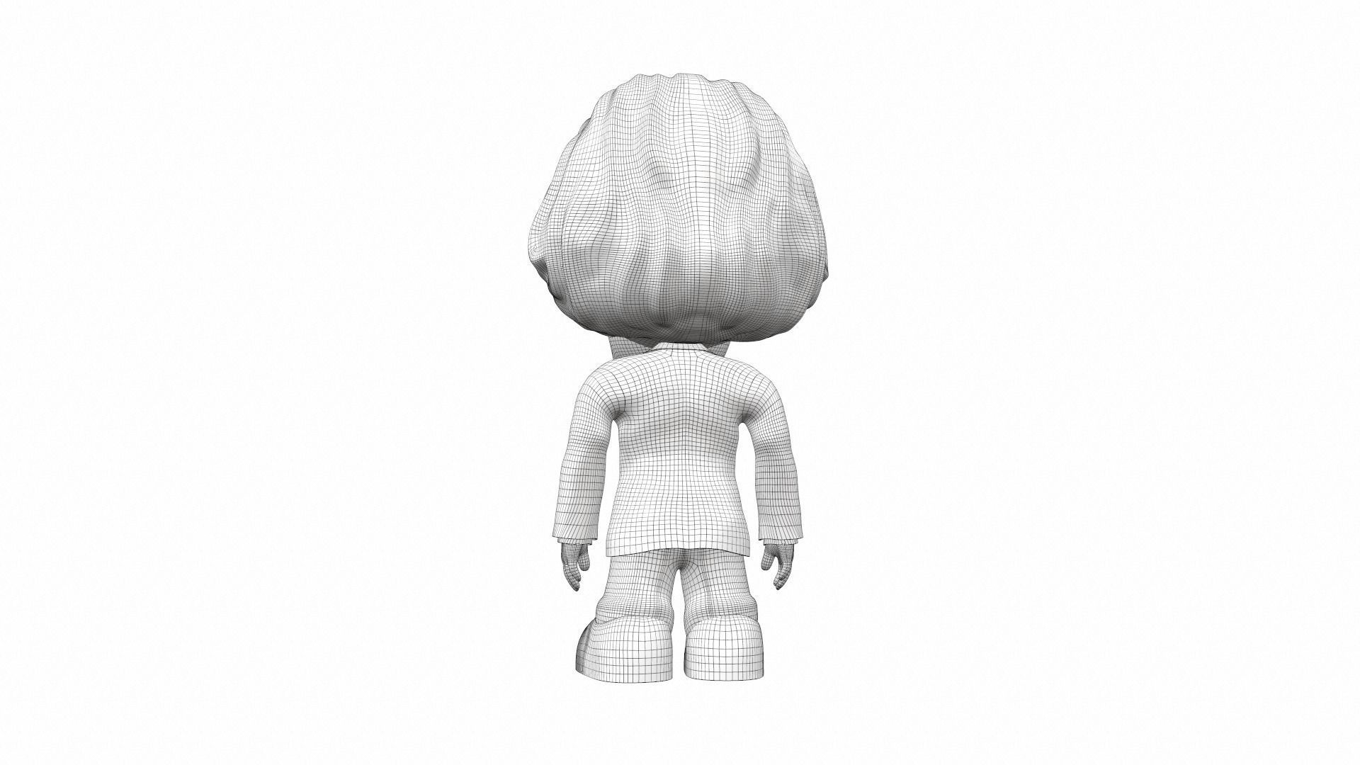 Billy doll from the saw 3D model_19