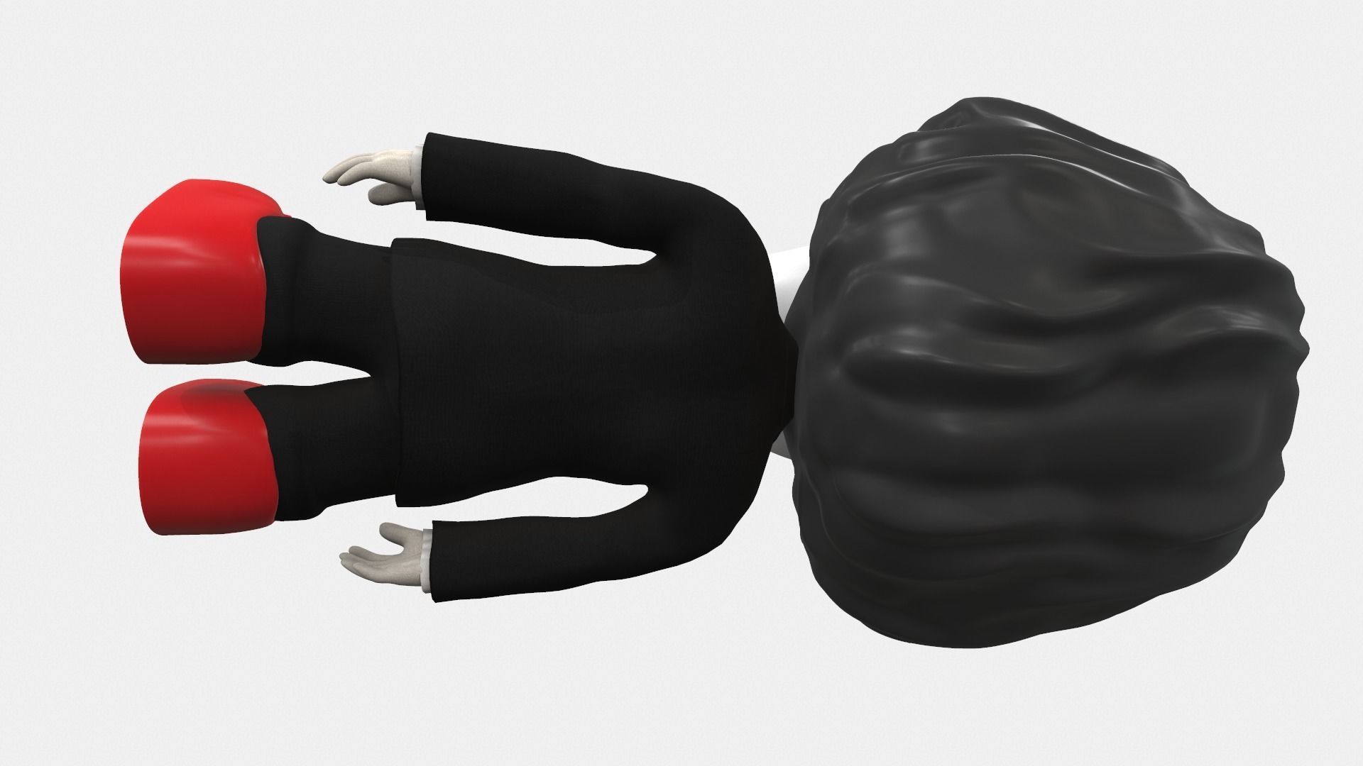 Billy doll from the saw 3D model_13