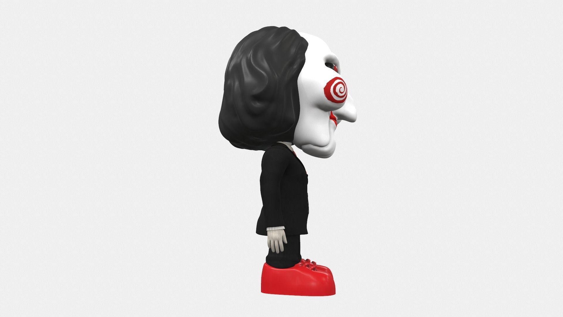 Billy doll from the saw 3D model_2