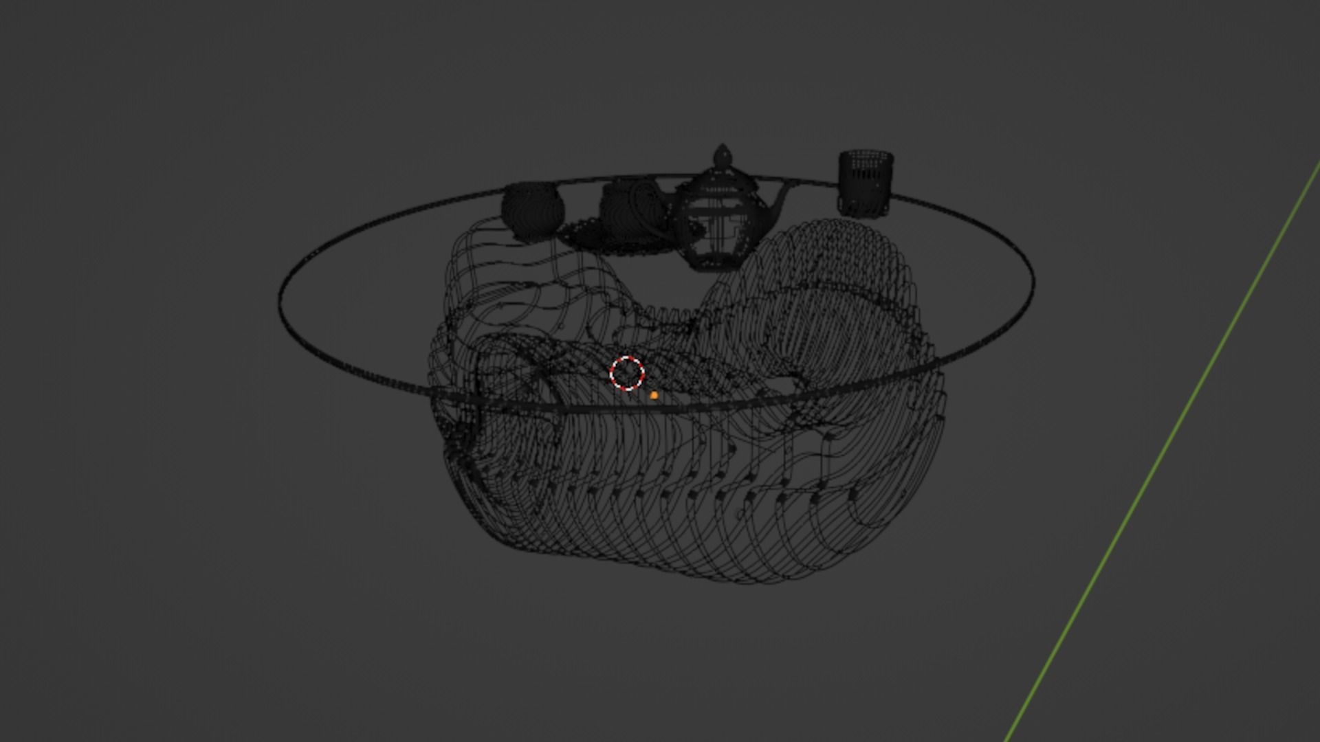 Parametric coffee table 09 3D model_7