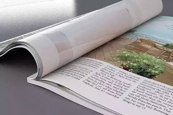 Magazine mockup