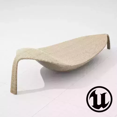 Dedon Leaf UE4 Low-poly 3D model