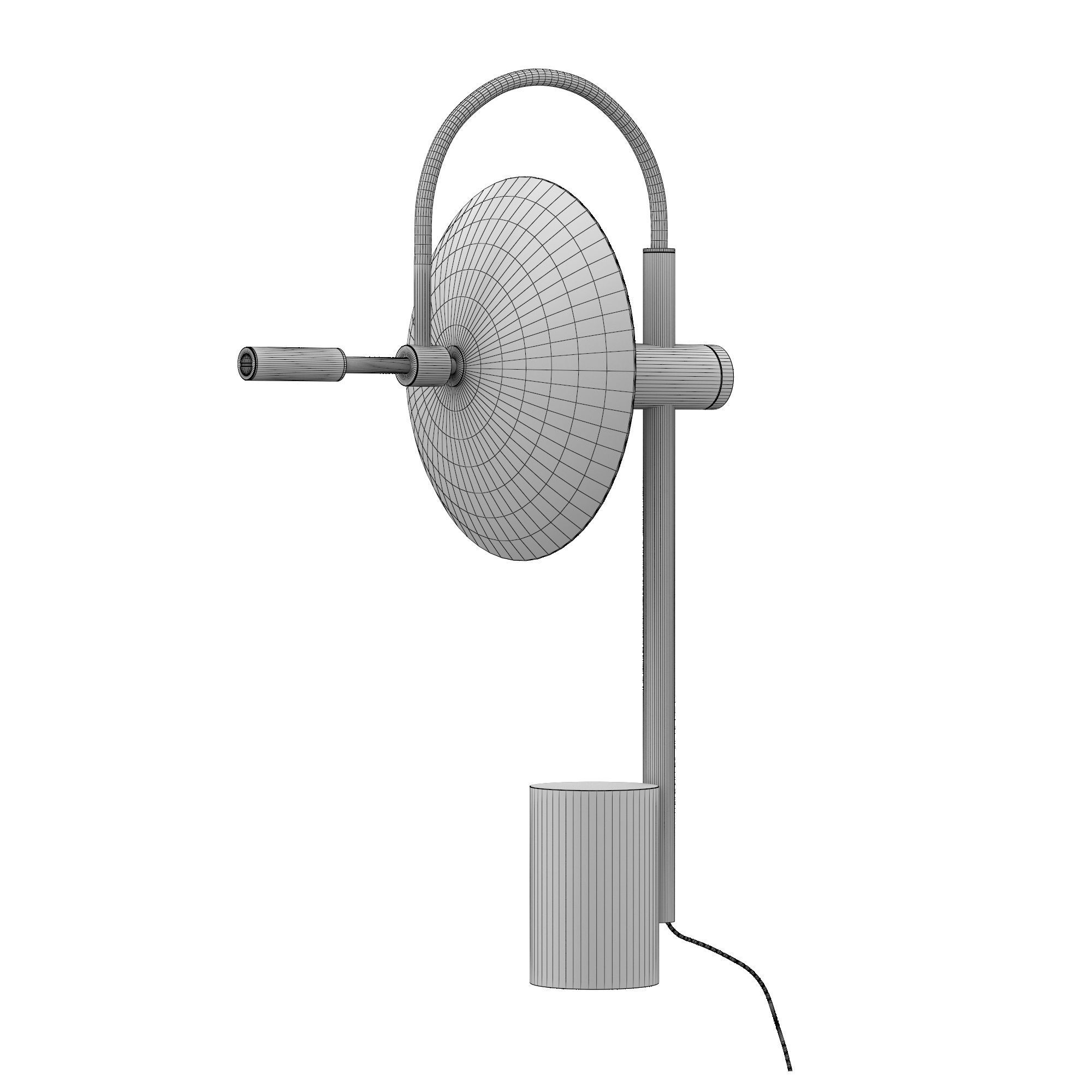 Aperture Table Lamp TAB-002 3D model_7