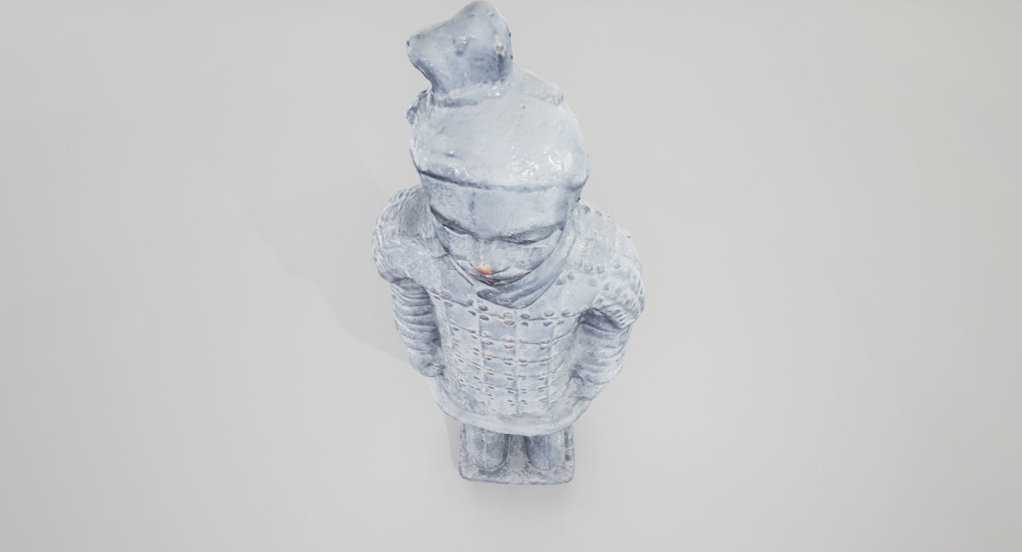 Terracotta Warrior UE4 Low-poly 3D model_9