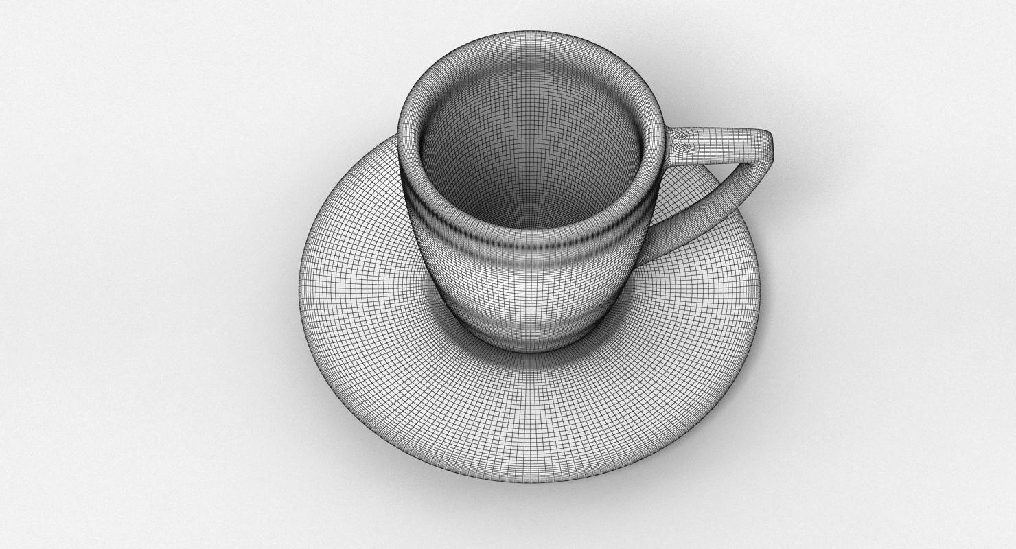 Espresso Cup 3D model_7