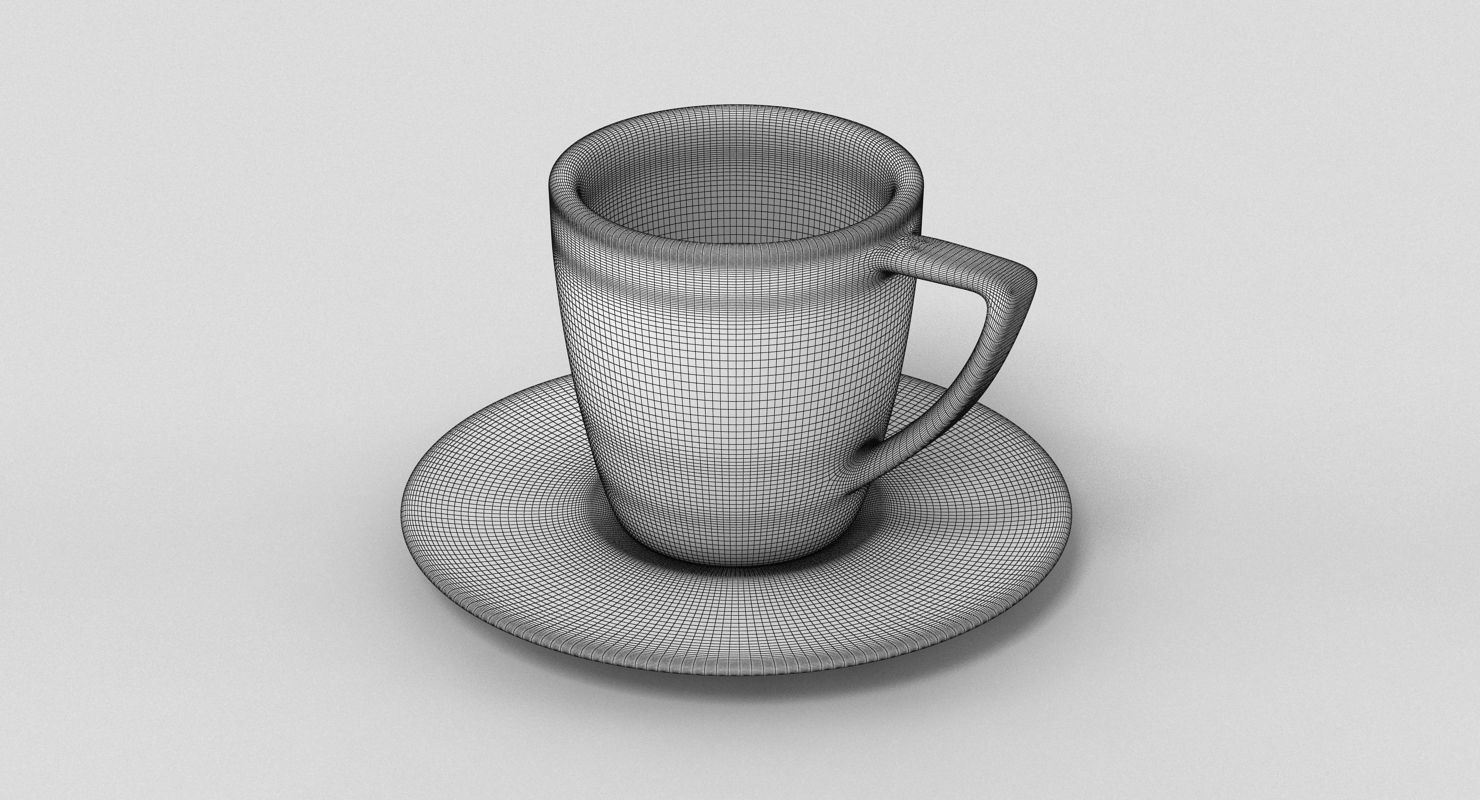 Espresso Cup 3D model_3