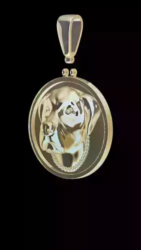 Dog pendant 