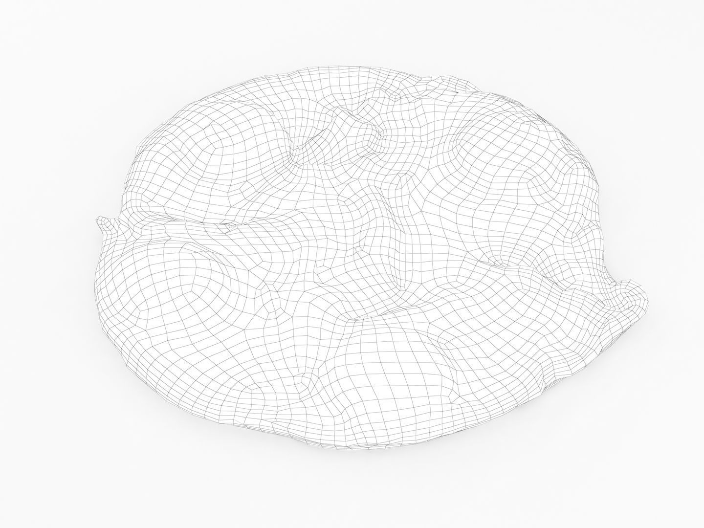 Breakfast Eggs Low-poly 3D model_10