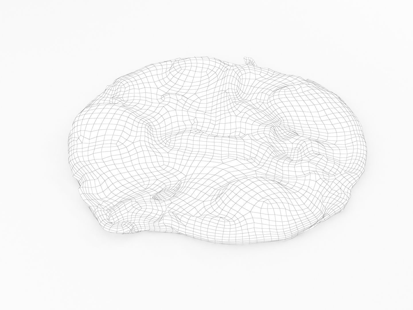 Breakfast Eggs Low-poly 3D model_14