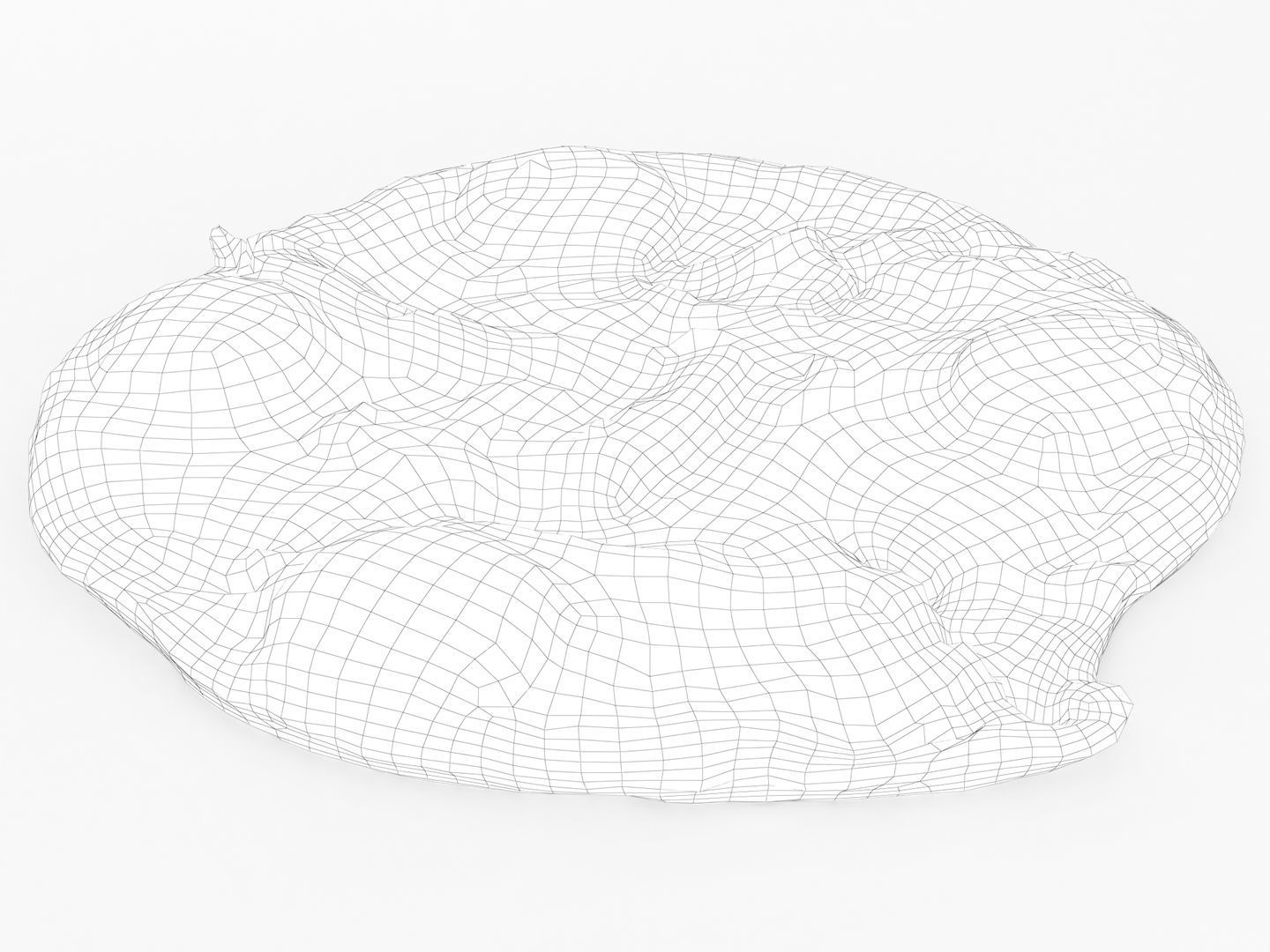 Breakfast Eggs Low-poly 3D model_15